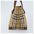 Borsa a mano Burberrys Nova Check in tela beige oro Auth 172901 D'oro - vista 3