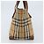 Borsa a mano Burberrys Nova Check in tela beige oro Auth 172901 D'oro - vista 4