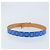 LOUIS VUITTON Gürtel Monogramm LV bedruckte Initialen 40 MM Blau M8460 Auth 166253SAM - Ansicht 2