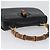 Borsa a mano in pelle nera e oro GUCCI Bamboo 000 1781 0633 Auth 173021 Nero D'oro - vista 6