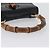 Borsa a mano in pelle nera e oro GUCCI Bamboo 000 1781 0633 Auth 173021 Nero D'oro - vista 7