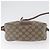 Borsa Gucci GG Supreme Web Sherry Line in PVC beige e oro 001 754 6177 Auth bs33691 D'oro - vista 6