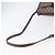 Borsa Gucci GG Supreme Web Sherry Line in PVC beige e oro 001 754 6177 Auth bs33691 D'oro - vista 8