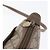 Borsa Gucci GG Supreme Web Sherry Line in PVC beige e oro 001 754 6177 Auth bs33691 D'oro - vista 9