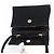 Bolso de Hombro Salvatore Ferragamo Vala Satén Negro Oro Auth BA11117 Dorado - vista 10