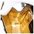 Bolso de Hombro Salvatore Ferragamo Vala Satén Negro Oro Auth BA11117 Dorado - vista 19