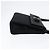 Bolso de Hombro Salvatore Ferragamo Vala Satén Negro Oro Auth BA11117 Dorado - vista 3
