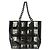 Borsa Tote a Catena CHANEL in Vinile Nero CC Auth ARZ371 - vista 13