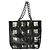 Borsa Tote a Catena CHANEL in Vinile Nero CC Auth ARZ371 - vista 2