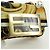 FENDI - VERSACE FENDACE Mamma Baguette Pouch Nylon Nero Oro Auth 166998SM - vista 21