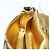 FENDI - VERSACE FENDACE Mamma Baguette Pouch Nylon Nero Oro Auth 166998SM - vista 24