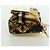 FENDI - VERSACE FENDACE Mamma Baguette Pouch Nylon Nero Oro Auth 166998SM - vista 4