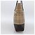 Sac à main en toile beige à motif Nova Check de BURBERRY, doré, authentique, référence bs33688 - vue 3