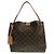 Borsa a Spalla Graceful PM Monogramma Louis Vuitton Marrone Beige
