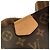 Borsa a Spalla Graceful PM Monogramma Louis Vuitton Marrone Beige - vista 4