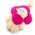 Portachiavi Vivienne Vison Louis Vuitton Rosa Beige