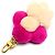 Portachiavi Vivienne Vison Louis Vuitton Rosa Beige - vista 4