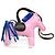 Charm per borsa Hermès Rodeo PM Z Rosa - vista 2