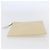 Clutch de cuero vintage con logo CC de Chanel beige - vista 15