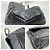 Chanel 19 Maxi Flap Borsa a spalla nera in pelle di agnello Nero - vista 19