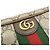 Pochette a mano Gucci SAVOY Marrone Beige - vista 4