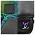Borsa a Spalla Doppia per Telefono Monogramma 3D Louis Vuitton Nero - vista 5