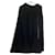 Falda maxi de terciopelo Yves Saint Laurent Negra Negro  - vista 1