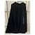 Falda maxi de terciopelo Yves Saint Laurent Negra Negro  - vista 5