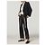 Blazer Zara Stefano Pilati de lana estilo Tuxedo negro - vista 10