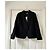 Blazer Zara Stefano Pilati de lana estilo Tuxedo negro - vista 2