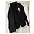 Blazer Zara Stefano Pilati de lana estilo Tuxedo negro - vista 4