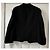 Blazer Zara Stefano Pilati de lana estilo Tuxedo negro - vista 6