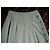 falda blanca plisada inconnue con botones dorados Talla 44 Blanco - vista 3