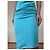Prabal Gurung Kleid aus blauer Seide - Ansicht 5