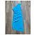 Prabal Gurung Kleid aus blauer Seide - Ansicht 6