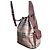 Borsa a secchiello Burberry Nova Check in pelle e tela Marrone Beige