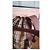 Borsa a secchiello Burberry Nova Check in pelle e tela Marrone Beige - vista 4