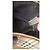 Borsa tote Burberry Check in pelle beige Marrone Nero Bianco Rosso - vista 11
