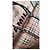 Borsa tote Burberry Check in pelle beige Marrone Nero Bianco Rosso - vista 4