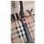 Borsa tote Burberry Check in pelle beige Marrone Nero Bianco Rosso - vista 5