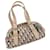 Borsa da bowling Dior Monogramma Floreale Marrone Multicolore Beige