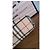 Borsa a spalla Burberry in tela Haymarket Nero Beige - vista 6