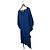 Vestido azul de viscose Diane Von Furstenberg