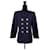 Yves Saint Laurent YSL Rive Gauche navy blue jacket 1992, doublebreasted wool jacket, boat outfit  - view 1