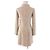 Timeless Abrigo de Viscosa (rayón) con Botones COCO de Chanel Beige - vista 3