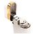 Briquet ovale Cartier Hairline Nouveau Modèle Accessoires de Fumer Argenté - vue 7