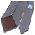 Hermès Hermes Chaine All-over Pattern Silk Tie Brown - view 5