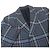 Autre Marque Blazer in cotone e lino a quadri tartan Gabriele Pasini Blu - vista 2