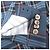 Autre Marque Blazer in cotone e lino a quadri tartan Gabriele Pasini Blu - vista 6