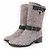 Timeless Chanel COCO Mark Tweed-Lederstiefel Mehrfarben